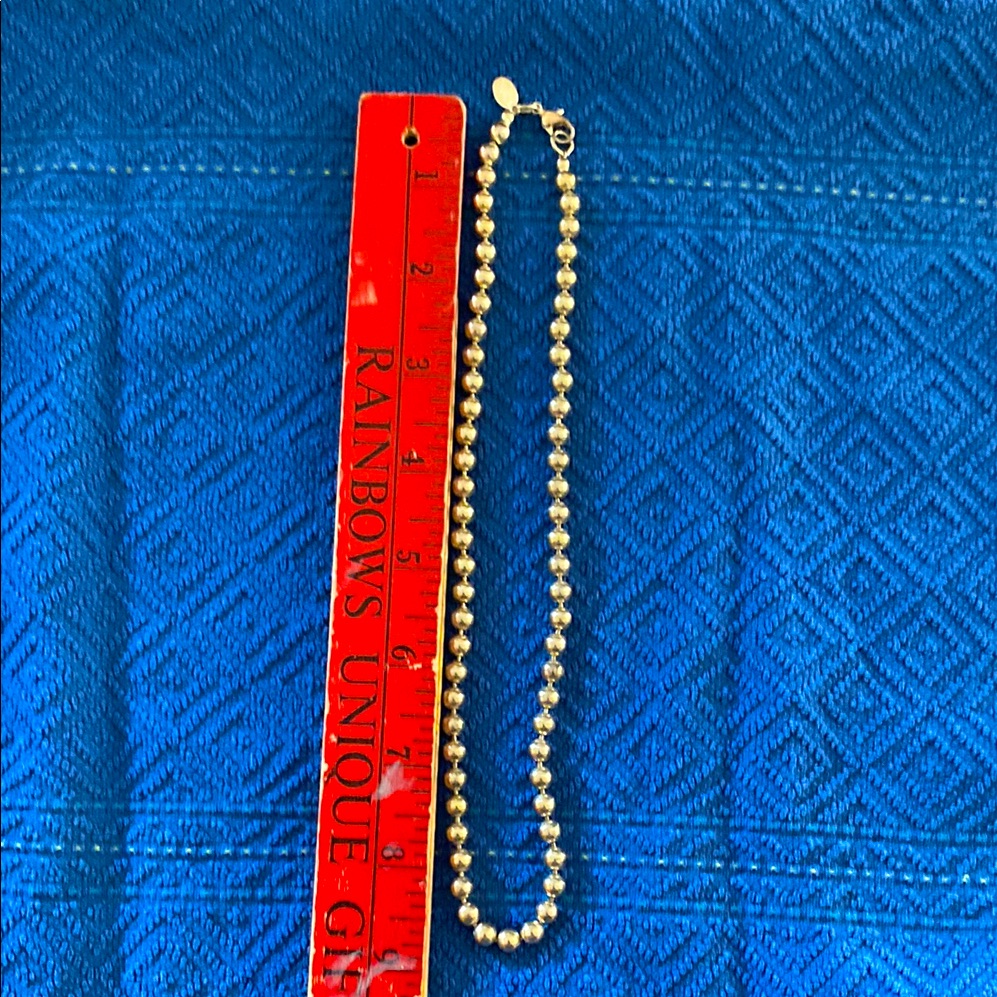 Elegant Silver Beaded Necklace- Premier Jewelry.